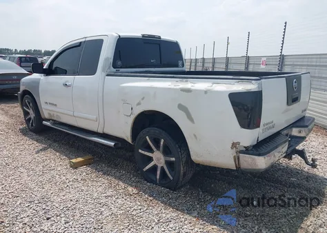 2005 Nissan Titan Se z USA, uszkodzony, nr VIN 1N6BA06A45N547835
